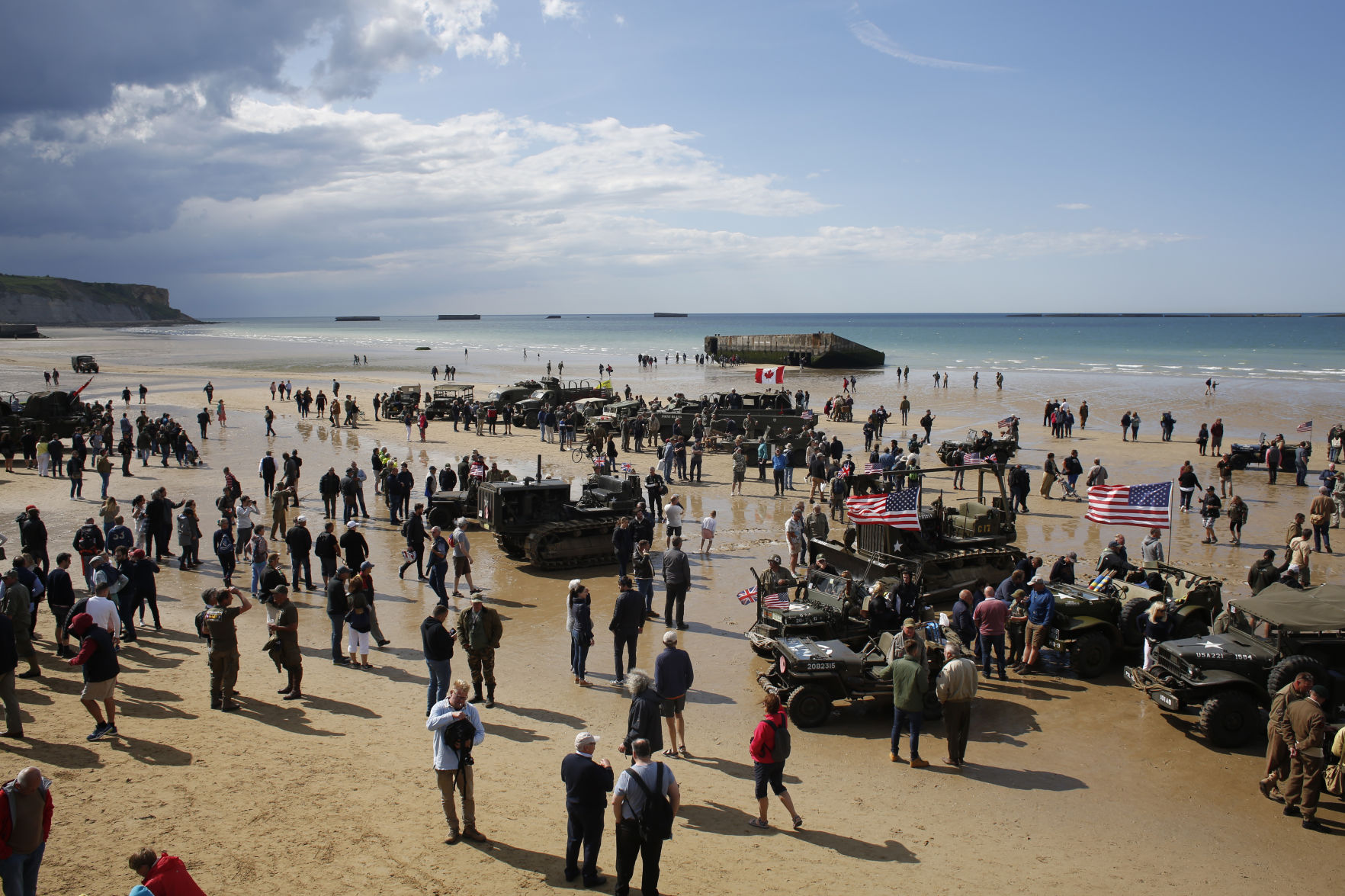 APTOPIX France D-Day Anniversary
